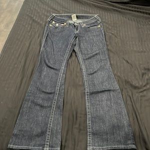 True Religion dark wash bootcut jeans